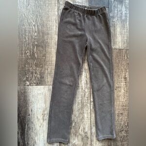 Girl’s size M(7/8) est. 1989 Place brand Gray, Cozy, ribbed velour Pants
